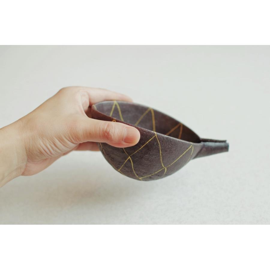 陶器 素焼き 紋様 酒器 食器 持ち手付き 伝統工芸 生前整理 美術 工芸