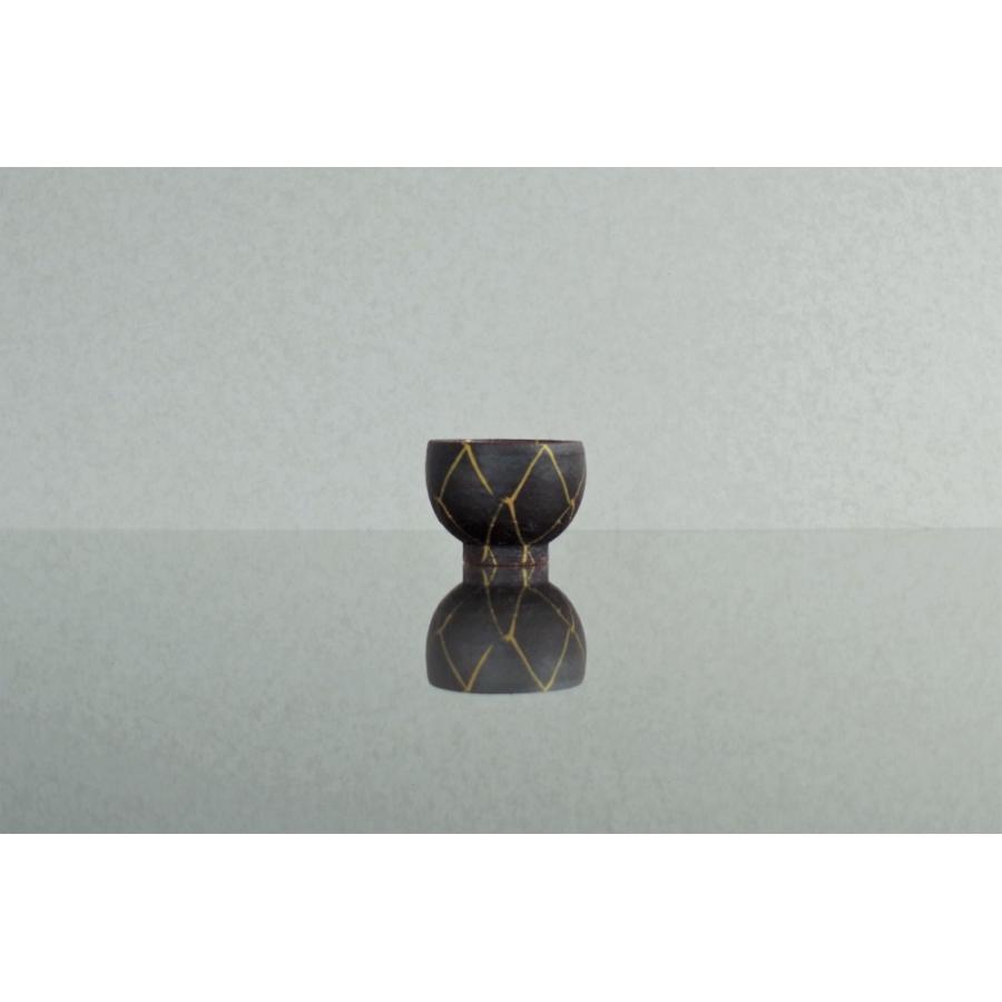 美濃焼 お猪口 金彩網目 40cc 純金使用 陶器 和食器 おしゃれなお猪口