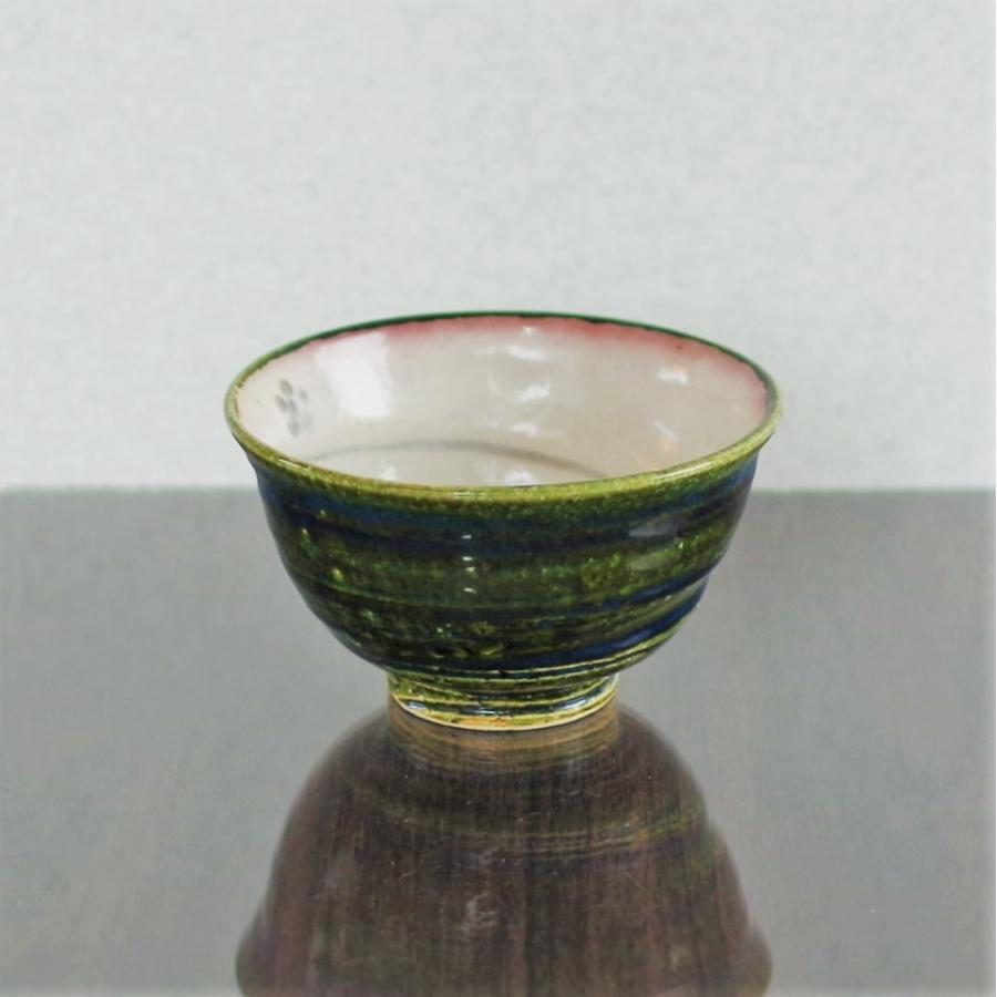 お茶碗 特大 織部福々 350kcal 陶器 美濃焼き 蔵珍窯 茶碗 HE-26A 