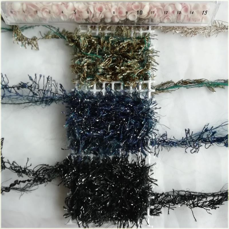 引き揃え糸 Title: Briller 〜輝く〜 ネイビー系 1玉65g 約31m