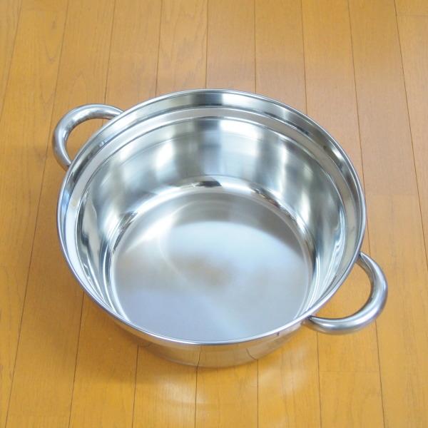 段付鍋 日本製 ステンレス 18-8ステンレス製 段付 料理鍋 36cm 9.2L 段