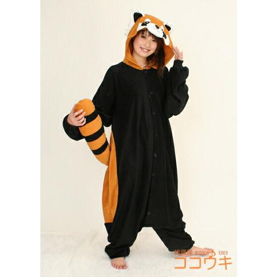 着ぐるみ（大人用）レッサーパンダ（フリース） 動物 アニマル