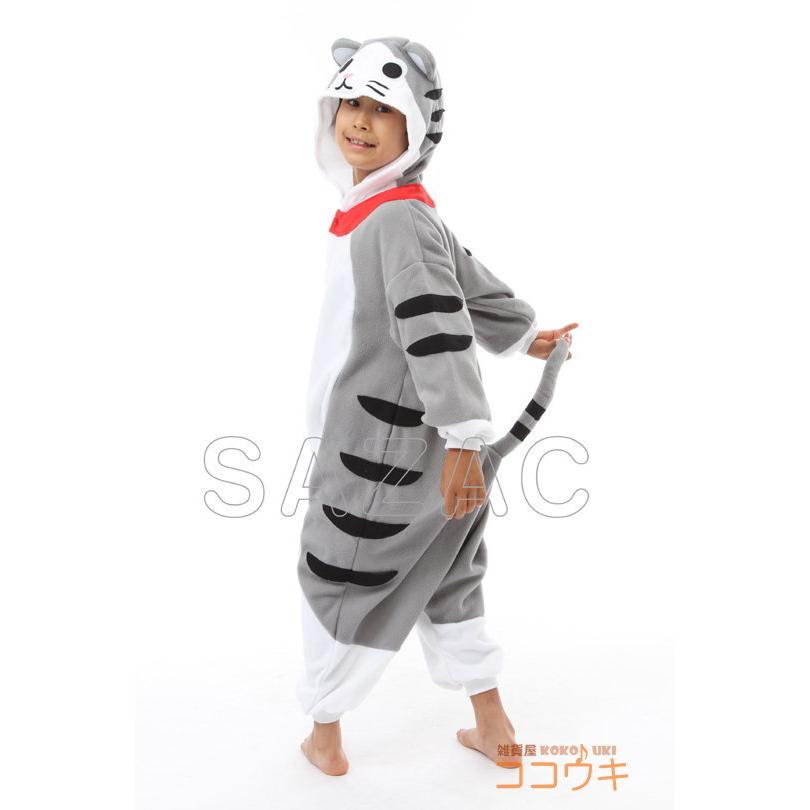 送料込 着ぐるみ トラネコ 子供用 130cm 虎ネコ 干支 パジャマ フリース ルームウエア こども 子供 サロペット オールインワン フード付き 好評継続中 今だけ限定価格 Www Iacymperu Org