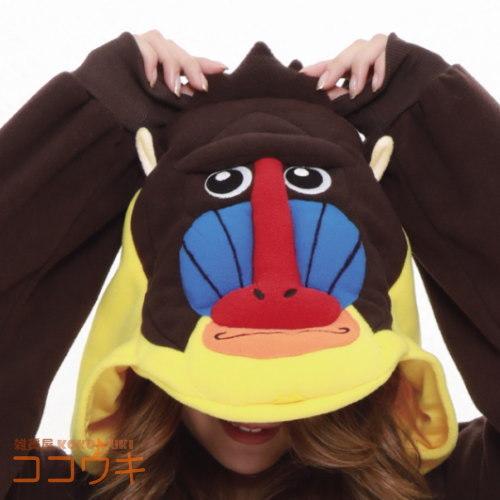 未使用品【着ぐるみ王国】着ぐるみ 大人フリーサイズ サル