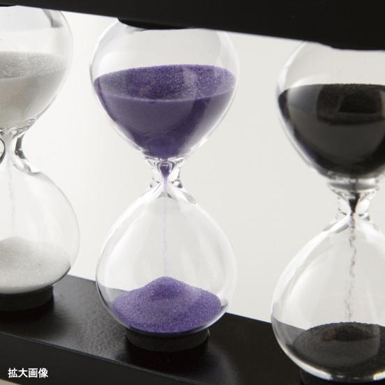 砂時計 3分 4分 5分 フレーム付き 3分計＆4分計＆5分計 インテリア