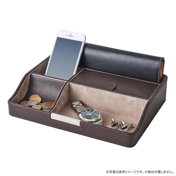 小物入れ ラック 本革 オーバーナイター LUSSO 送料無料 男性 携帯品