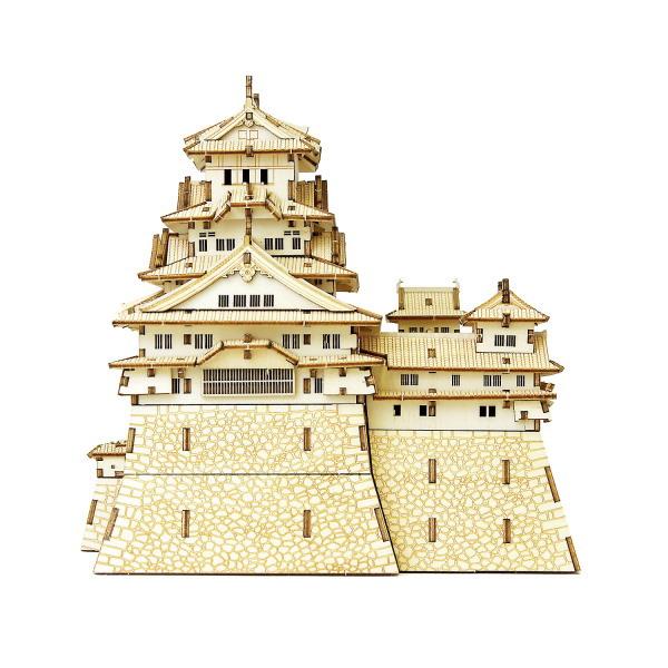 立体パズル 木製 姫路城 難易度5 パズル 立体 大人 楽しめる おもちゃ
