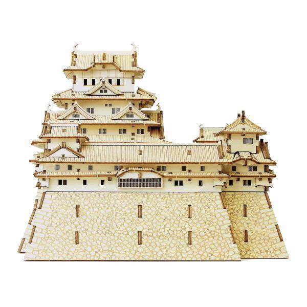 立体パズル 木製 姫路城 難易度5 パズル 立体 大人 楽しめる おもちゃ