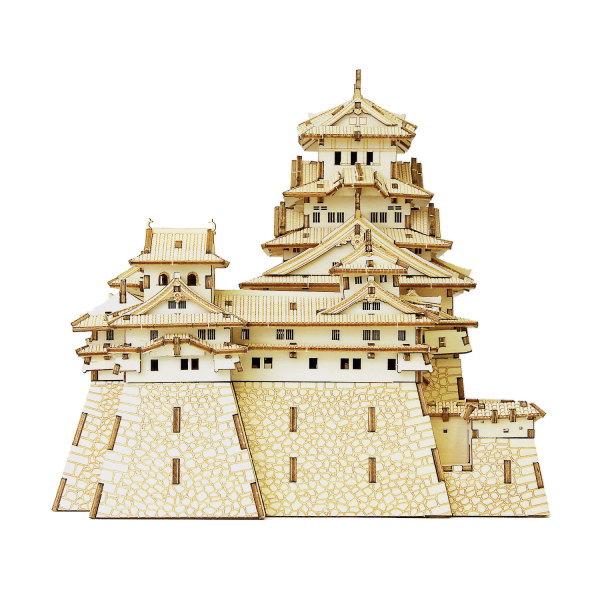 立体パズル 木製 姫路城 難易度5 パズル 立体 大人 楽しめる おもちゃ