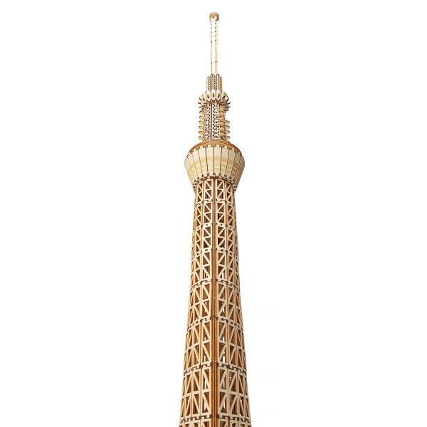 立体パズル 木製 東京スカイツリー R 難易度3 パズル 立体 大人