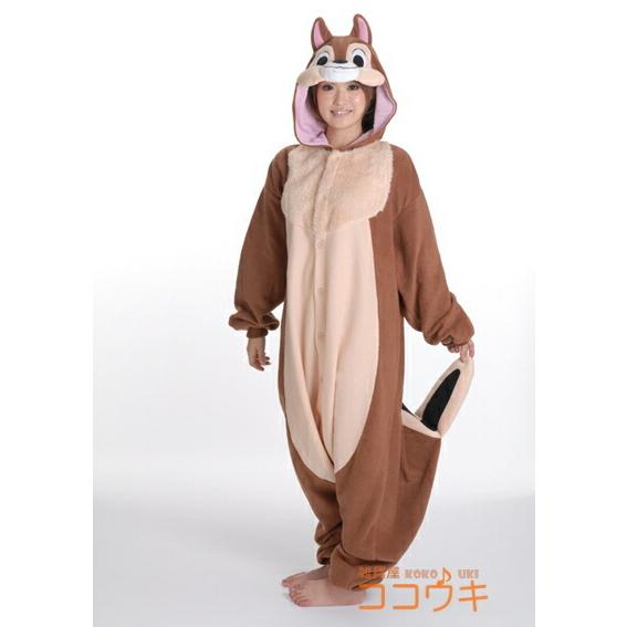 限定special Price 着ぐるみ 大人用 チップ フリース パイル Disney ディズニー キャラクター デール 着ぐるみパジャマ パジャマ Materialworldblog Com