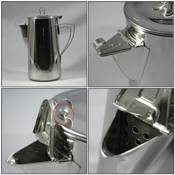 天保口 金属製  日本製 ステンレス製 ウォーターポット 2.5L 業務用 ウォーター