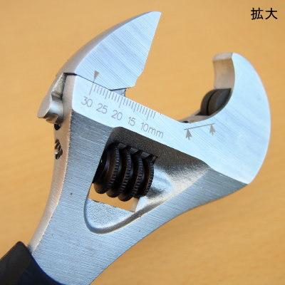 モンキーレンチ フリーラチェットモンキーレンチ 規格250mm 全長258mm