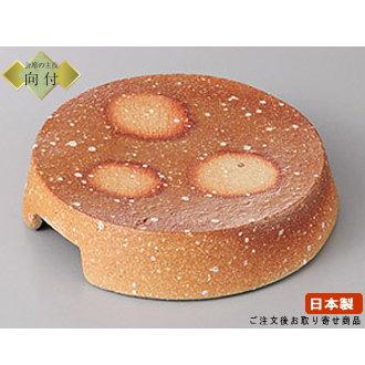 日本製 向付 お皿手造り伊賀焼き締め台形向付 1個 業務用 食器 陶器 土