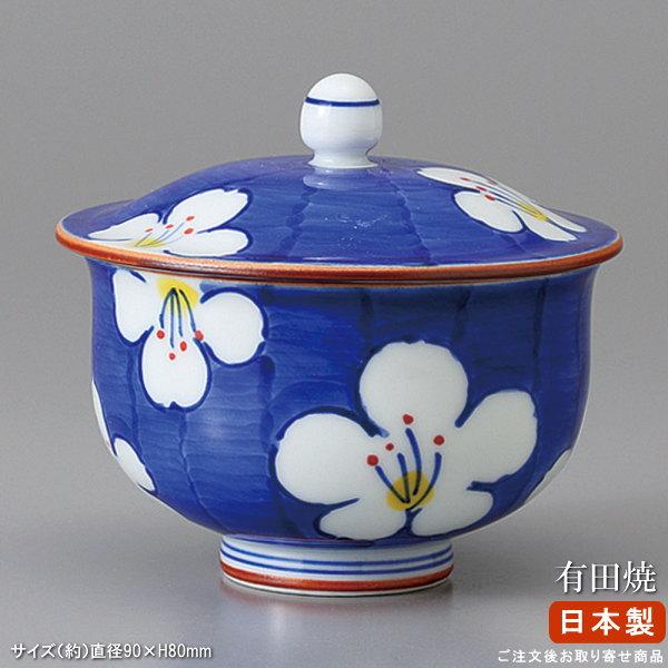 ふた付き煎茶 日本製 有田焼き 花雅蓋付き吸出 1個 業務用 食器 国産