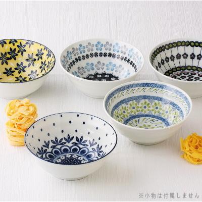 ボウル Pottery Field ボウル5個セット 日本製 電子レンジ対応 軽い 食