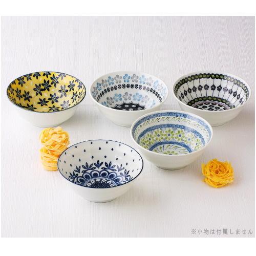 ボウル Pottery Field ボウル5個セット 日本製 電子レンジ対応 軽い 食