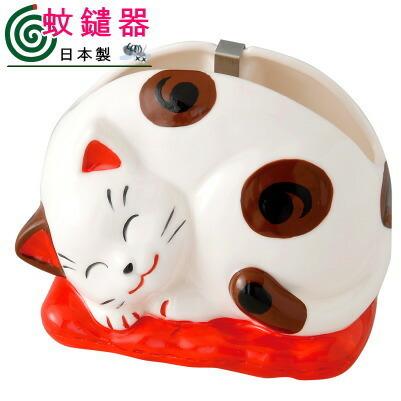 SNOOPY かき氷器 ＆ ラストスペシャル賞 蚊取り線香ホルダー 蚊取り線香入れ たて型蚊遣り器 ねむり猫 日本製 陶器 猫 ねこ ネコ
