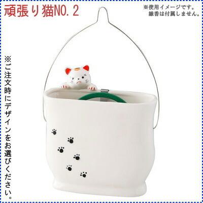 蚊取り線香入れ 頑張り蚊遣り器 1個 選択 猫No.2 パンダ 猫No.1 日本製