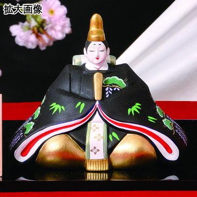 お雛様 日本製 送料無料 平安内裏雛 規格サイズ 特大 陶器 国産 親王