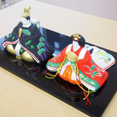 お雛様 日本製 送料無料 平安内裏雛 規格サイズ 特大 陶器 国産 親王