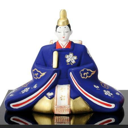 お雛様 日本製 送料無料 平安洛中内裏雛 規格寸 特大 陶器 国産 親王