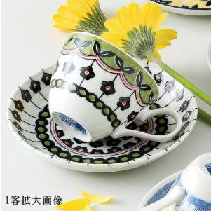 コーヒーカップ 5客セット Pottery Field コーヒー碗皿揃え 日本製
