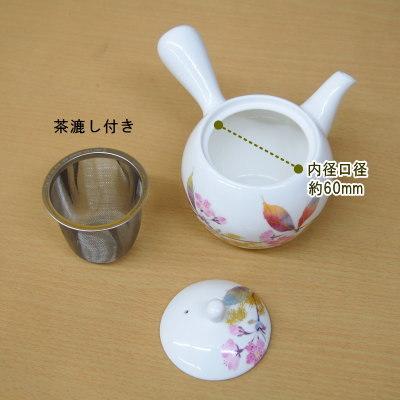 花柄急須と茶碗セット 夢眩窯 花柄急須と茶碗セット(美品) - メルカリ
