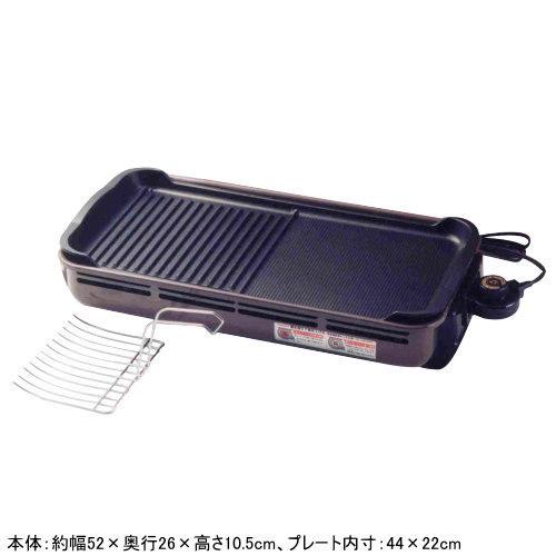 ホットプレート 大型 1台2役。 だんらんWプレート 2WAY 焼きそば