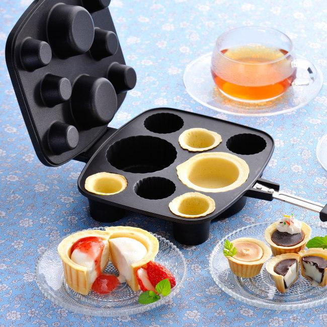 カップケーキメーカー 型 日本製 カップケーキ メーカー 新潟県 燕市 ガス火 ガスコンロ 直火 パン ごはん ご飯 メーカー ks