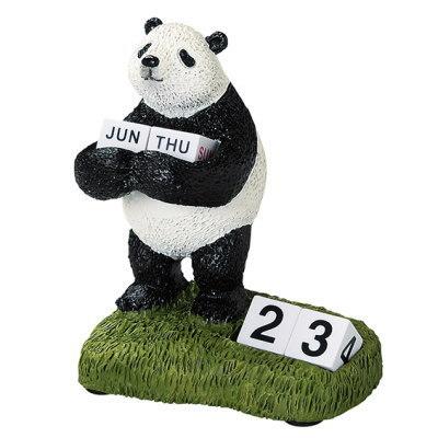 万年カレンダー デスクトップカレンダー パンダ カレンダー 卓上 机の上 置物 卓上カレンダー リアル かわいい おもしろい グッズ 雑貨 Kura 0194 Sr 1124 雑貨屋ココウキ 通販 Yahoo ショッピング