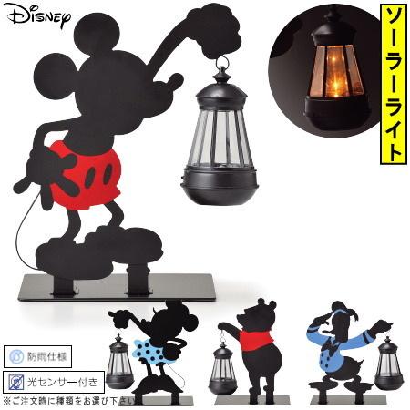 ソーラーライト ディズニー シルエット イエローLEDライト 選択 ソーラーライト ディズニー シルエット イエローLEDライト 選択