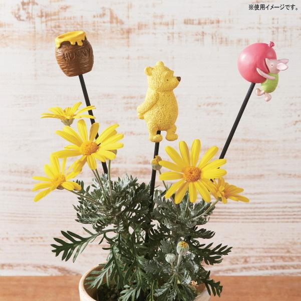 フラワーピック 3本組 POOH Classic Pooh Disney ディズニー