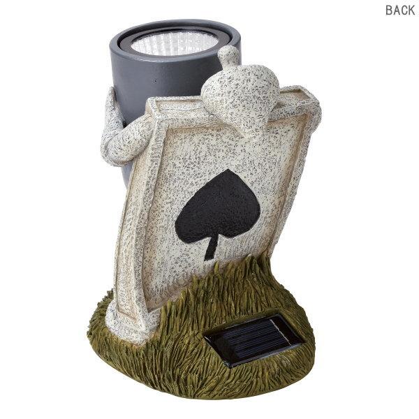 ソーラーライト付き オーナメント 不思議の国のアリス スペード