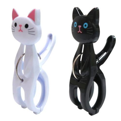 洗濯バサミ 物干し竿用 ねこのお座り洗濯ばさみ白 黒セット6pc かわいい 洗濯ピンチ セット 白猫 黒猫 物干しピンチ クリップ 猫グッズ Me 0155set 雑貨屋ココウキ 通販 Yahoo ショッピング