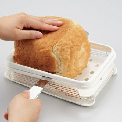 パン スライサー 横切り 日本製 ホームベーカリースライサー フード