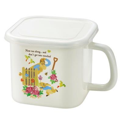 保存容器 ピーターラビット ホーロー製蓋付きストックポット キッチン