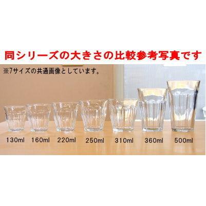 コップ 耐熱強化ガラス 160ml 24個セット ピカルディクリア タンブラー