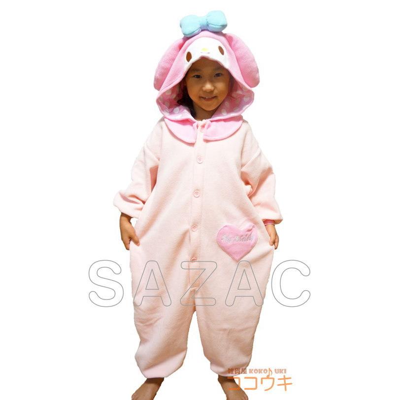 □ 着ぐるみ 子供用 NEW マイメロディ (フリース:110cm 130cm □ 着ぐるみ 子供用 NEW マイメロディ (フリース:110cm 130cm