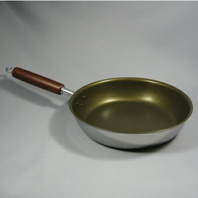 フライパン フッ素樹脂加工 クックワイズ IH対応 木柄 26cm 日本製 燕