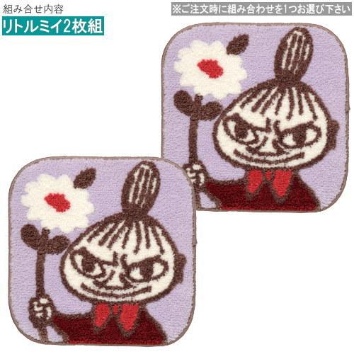 チェアマット 2枚組 ムーミン 滑り止め加工付き チェアシート 2枚
