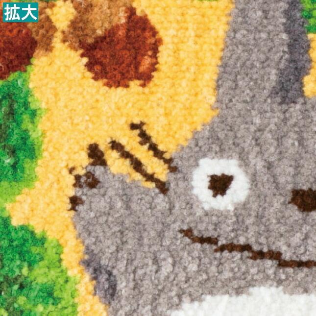 ジブリ グッズ シェニール織り ミニタオル 1枚 選択 トトロ クロスケ