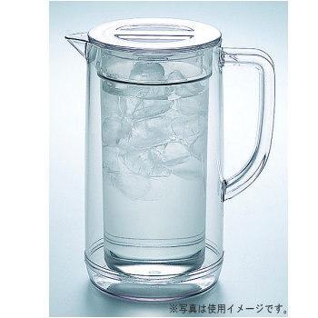 ピッチャー 2重構造 ダブルウォールピッチャー クリア 満水容量 1.7L 