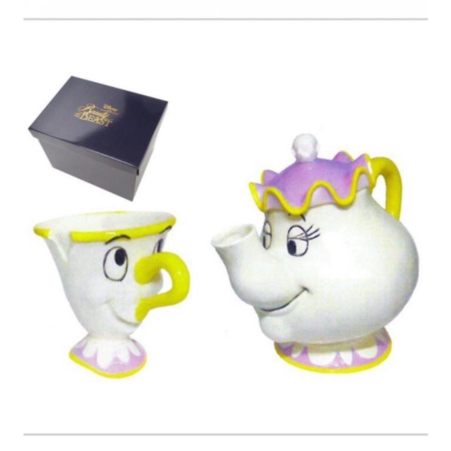 美女と野獣・ティーポットセット : ここは店 - 通販 - Yahoo!ショッピング