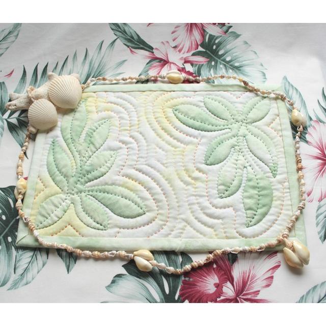 ハワイアンキルト手作りキット エンジェルトランペットのブックカバー(S) BCSEN001KOKUA ハワイアンキルト製作所 通販