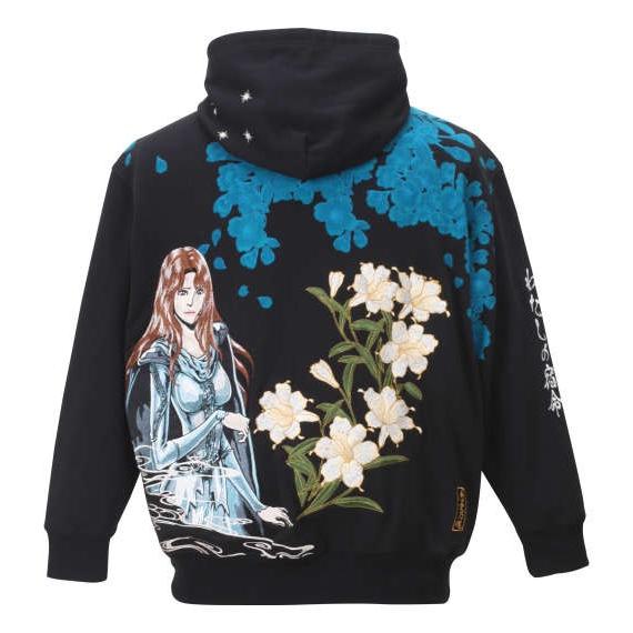 大きいサイズ 絡繰魂×北斗の拳 美しき愛のフルジップパーカー 3L 4L 5L 6L ラッピング可 送料無料 即日発送 大きいサイズ メンズ 絡繰魂×北斗の拳美しき愛のフルジップパーカー