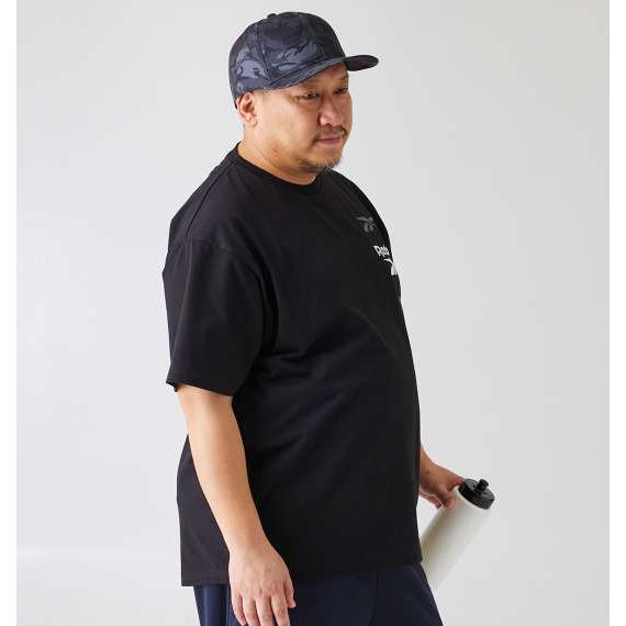 大きいサイズ メンズ■Reebok4ベクターグラフィック半袖Tシャツ▽大きいサイズ メンズ 3L 4L 5L 6L｜kokubo-big｜03