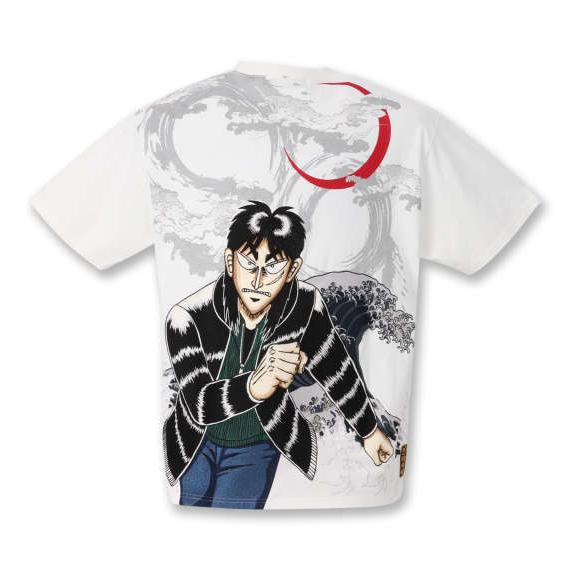 大きいサイズ 絡繰魂×賭博黙示録カイジ 金は命より重い半袖Tシャツ 3L 4L 5L 6L ラッピング可 送料無料 即日発送 大きいサイズ メンズ 絡繰魂×賭博黙示録カイジ金は命より重い半袖T