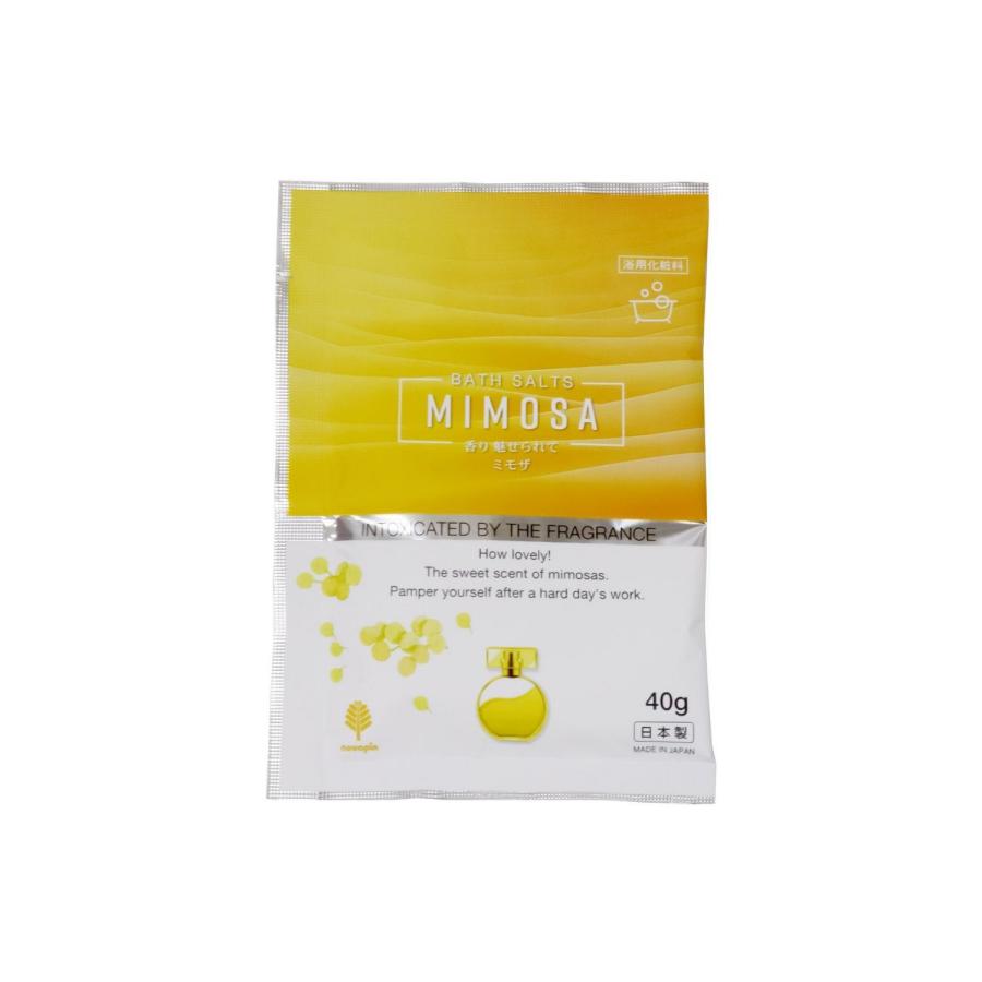 紀陽除虫菊 香り 魅せられて ミモザ 入浴剤 個包装 粉 おしゃれ かわいい 可愛い プチギフト 女性 男性 | 紀陽除虫菊 | 05