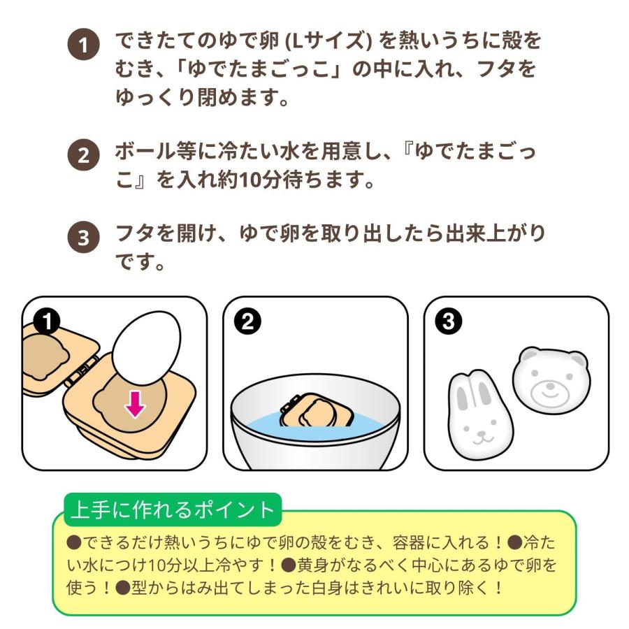 小久保工業所 KOKUBO delijoy ゆでたまごっこ うさぎ&くま : KOKUBO